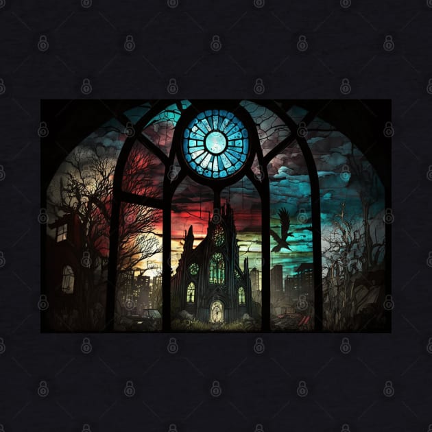 Stained Glass Tristram Cathedral by Nightarcade